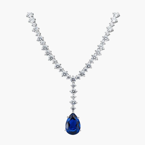 Blue Sapphire Necklace