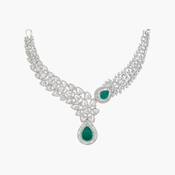 Green Diamond Necklace